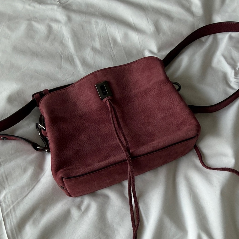 Suede Crossbody Bag, perfect condition
